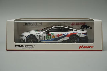 1:43 TSM Models TSM430474 Spark Custom BMW M8 GTE MTEK Le Mans 24H 2019 #82