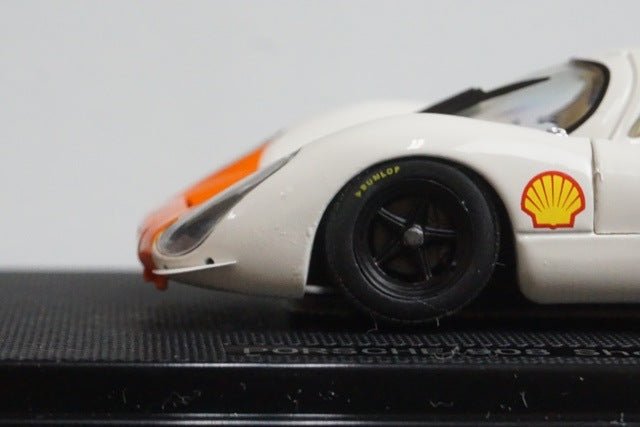 1:43 EBBRO 43739 Porsche 908 Short Tail Nürburgring 1968 #1 White/Orange