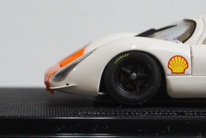 1:43 EBBRO 43739 Porsche 908 Short Tail Nürburgring 1968 #1 White/Orange