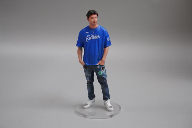 1:18 ignition model IG2647 LB-WORKS Charaska 2-Door White/Green with Yuma Kato Figure