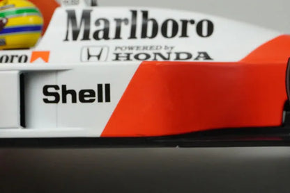 1:18 MINICHAMPS 540881812 McLaren Honda MP4 1988 World Champion #12 A. Senna Marlboro specification