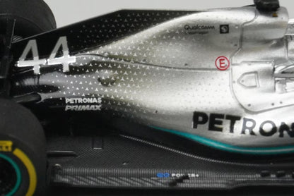 1:43 Spark S6071 Mercedes-AMG Petronas Motorsport W10 EQ Power+ #44 Chinese Grand Prix Winner 2019 F1 1000th GP L. Hamilton