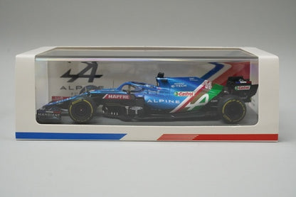 1:43 Spark S7858 Alpine A521 Abu Dhabi GP 2021 #14 F. Alonso