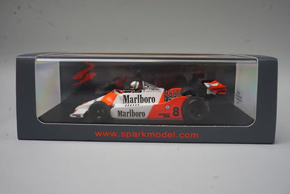 1:43 Spark S4298 McLaren M29 Long Beach GP 1981 #8 A. de Cesaris Marlboro specification