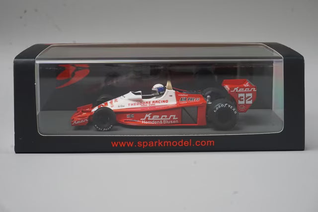 1:43 Spark S9999 Wolf WR3 German GP 1978 #32 K. Rosberg