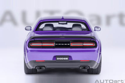 [ Pre-order ] 71768 AUTOart 1:18 Dodge Challenger SRT Super Stock 2023 (Pearl Purple <PLUM CRAZY>)