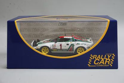 1:43 ixo ALT18 Rally Car Collection Custom Order Lancia Stratos Monte Carlo Rally 1977 #1 S. Munari / S. Maiga