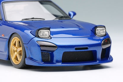 [ Pre-order ] EM816A Make Up EIDOLON 1:43 Mazda RX-7 (FD3S) Mazdaspeed GT Concept with Open Headlights, Innocent Blue Mica