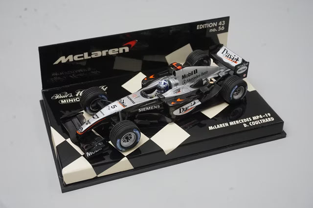 1:43 MINICHAMPS 530044305 McLaren Mercedes MP4-19 #5 D. Coulthard