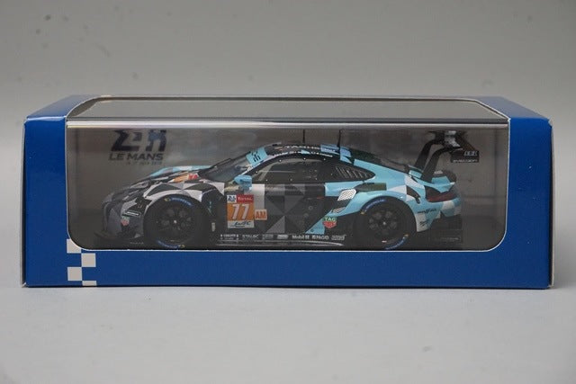 1:43 Spark S7039 Porsche 911 RSR Dempsey Proton Racing LMGTE Am class Le Mans 24 Hours Winner 2018 #77