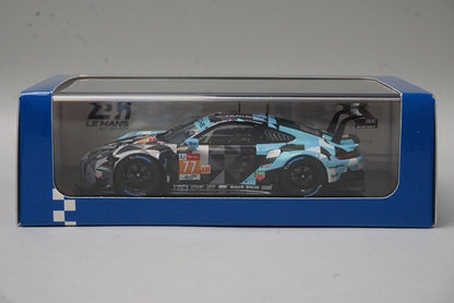 1:43 Spark S7039 Porsche 911 RSR Dempsey Proton Racing LMGTE Am class Le Mans 24 Hours Winner 2018 #77