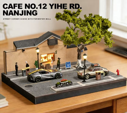 SCJ82051-A 収蔵家 Diorama 1:64 Nanjing, Yihe Road No. 12, Famous Cafe in Nanjing