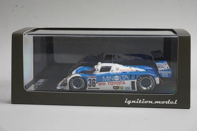 1:43 ignition model IG0296 Minolta Toyota 90C-V JSPC 1990 #36