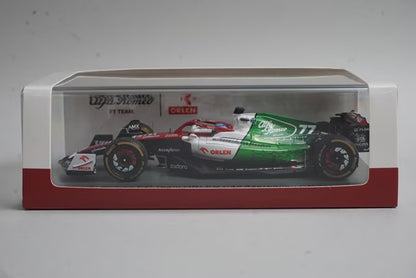 1:43 Spark S8539 Alfa Romeo F1 Team ORLEN C42 Azerbaijan GP 2022 #77 V. Bottas