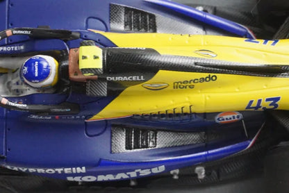 1:43 Spark S9554 Williams FW46 F1 Team Mexican GP 2024 #43 F. Colapinto