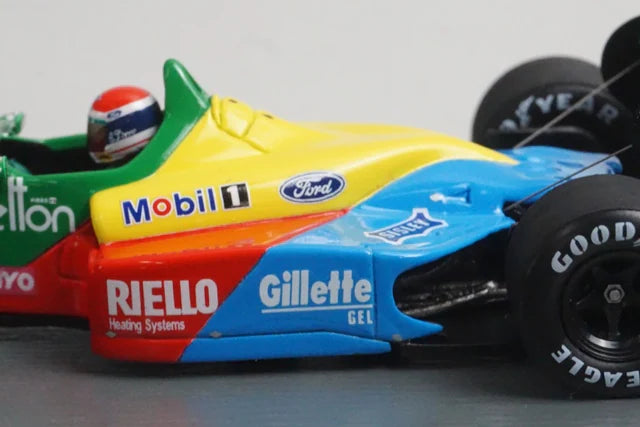 1:43 Spark S5206 Benetton B188 French GP 1989 #20 E. Pirro
