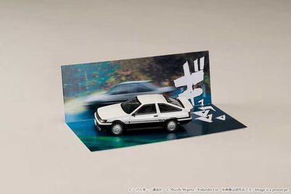 [ Pre-order ] HJDMD008B Hobby Japan 1:64 Toyota Corolla Levin (AE86) Initial D Wataru Akiyama VS Takumi Fujiwara
