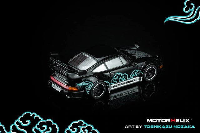 [ Pre-order ] M62102 MOTORHELIX 1:64 RWB 964 Silver Fenix Black