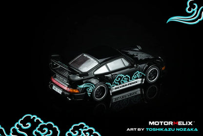 [ Pre-order ] M62102 MOTORHELIX 1:64 RWB 964 Silver Fenix Black