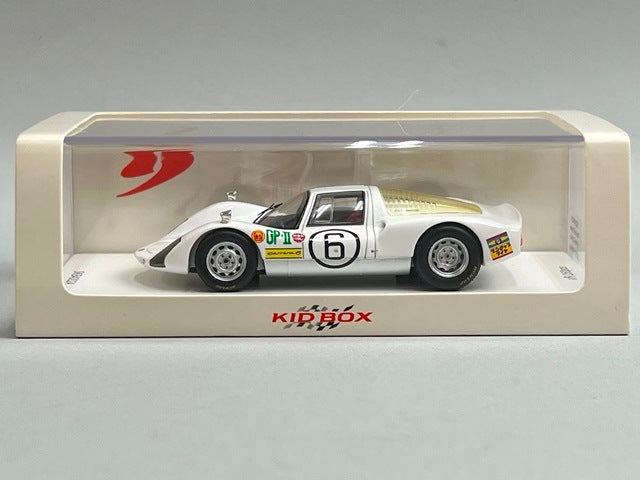 1:43 Spark SKB43024 Kidbox Custom Porsche Carrera 6 (906-120) Japanese GP 1966 #6 Shintaro Taki