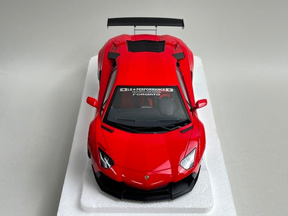 1:18 AUTOart 79108 LB-WORKS Lamborghini Aventador Red