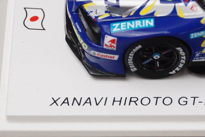 1:43 Spark SJ168 Xanavi Hiroto Nissan Skyline GT-R (R34) GT500 JGTC 2001 Rd.4 Winner #22 M. Krumm - Tetsuya Tanaka