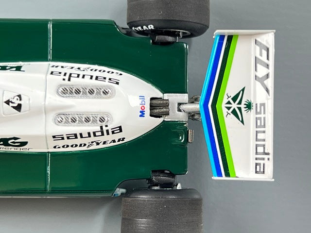 1:43 Spark S6993 Williams FW07B Monaco GP Winner 1980 #28 C. Reutemann