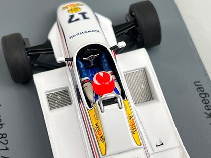 1:43 Spark S7177 March 821 Austrian GP 1982 #17 R. Keegan