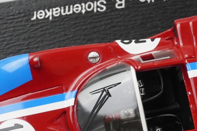 1:43 Spark SI035 Alfa Romeo T33-2 Targa Florio 5th 1968 #178 A. Pillet / R. Slotemarker