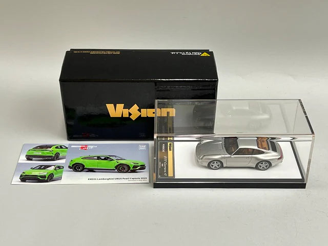 1:43 Make Up/Vision VM145A Porsche 911 (993) Carrera 4 1995 Silver