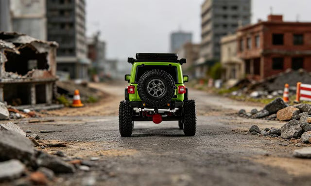 [ Pre-order ] KS-102-648 GCD Gaincorp Products 1:64 Jeep Wrangler Apple Green (LHD)