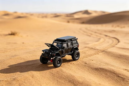 [ Pre-order ] KS-102-649 GCD Gaincorp Products 1:64 Jeep Wrangler Black (LHD)