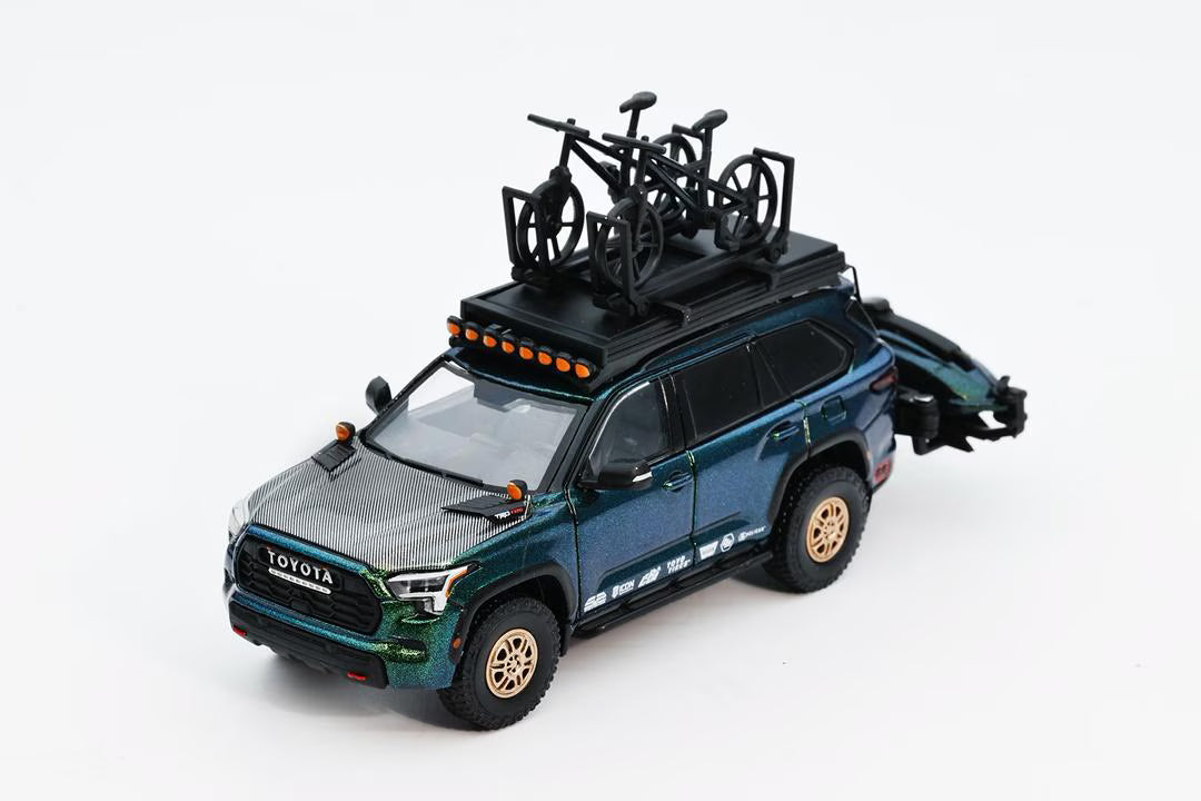 [ Pre-order ] KS-068-441 GCD GainCorp Products 1:64 Toyota Sequoia TRD PRO Chameleon Green (LHD)