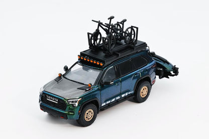 [ Pre-order ] KS-068-441 GCD GainCorp Products 1:64 Toyota Sequoia TRD PRO Chameleon Green (LHD)