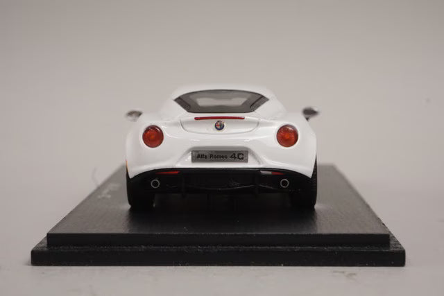 1:43 Spark S3894 Alfa Romeo 4C White