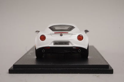 1:43 Spark S3894 Alfa Romeo 4C White