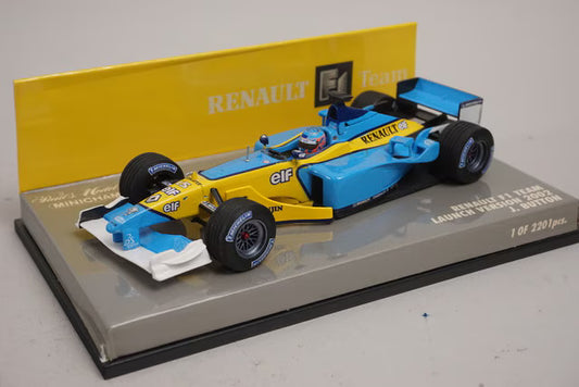 1:43 MINICHAMPS 400020085 Renault F1 Team Launch Version 2002 J. Button #15