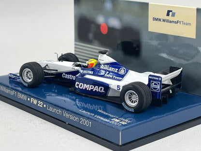 1:43 MINICHAMPS 80420029770 Williams F1 BMW FW22 Launch Version 2001 #5