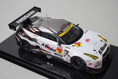 1:43 EBBRO 44746 S-Road NDDP GT-R Super GT300 2012 #3 Yuhi Sekiguchi Katsumasa Chiyo model car