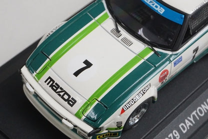 1:43 EBBRO 43238 Mazda Savanna RX-7 Daytona 24H Racing 1979 #7 model car