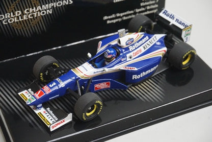 1:43 MINICHAMPS 436970003 Williams Renault FW19 World Champion J.Villeneuve 1997 #3 Rothmans model car