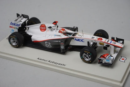1:43 SPARK SJ005 Sauber C30 Ferrari Monaco GP 2011 #16 model car