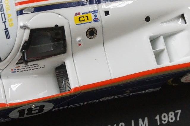 1:43 SPARK S0943 Porsche 962 C Le Mans 1987 #18 model car
