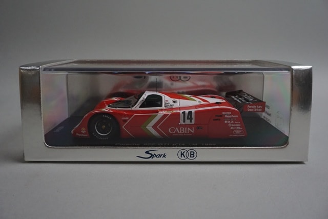 1:43 SPARK KBS042 Porsche 962 GTI LM Le Mans 1989 #14 CABIN