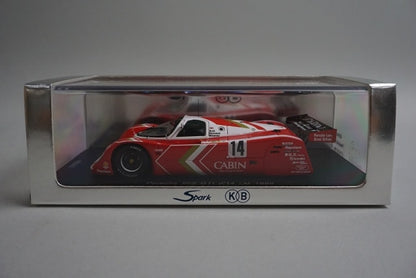 1:43 SPARK KBS042 Porsche 962 GTI LM Le Mans 1989 #14 CABIN