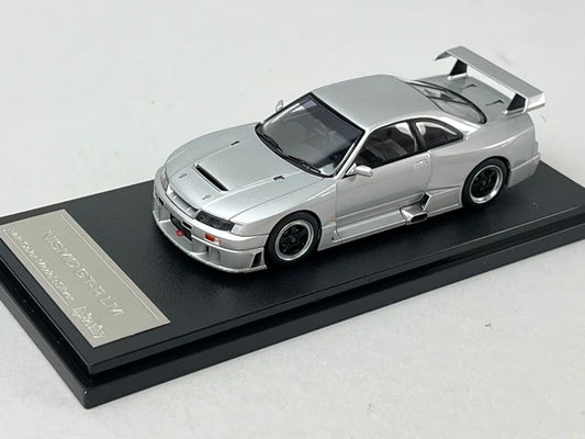 1:43 HPI 8166 Nissan NISMO GT-R Le Mans Silver Custom Order for Miniature Car Fans model car