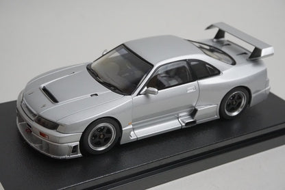 1:43 HPI 8166 Nissan Nismo GT-R Le Mans Silver, Custom Order for Miniature Car Fans model car