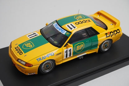 1:43 HPI 8077 Nissan Skyline BP Oil TRAMPIO GT-R JTC 1993 #11 TRAMPIO model car