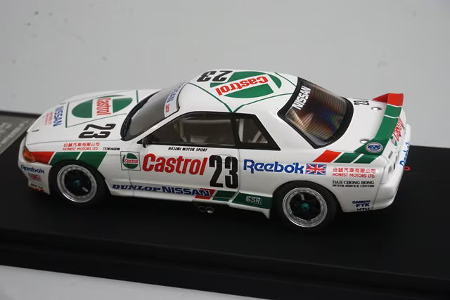 1:43 HPI 8082 Castrol Skyline GT-R Macau GP 1990 #23 BEL TEMPO model car