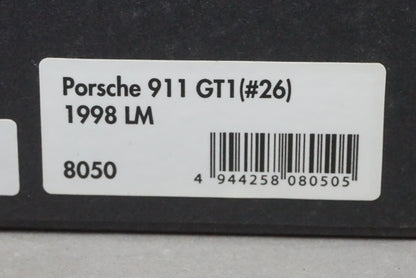 1:43 HPI 8050 Porsche 911 GT1 LM Le Mans 1998 #26 Mobil1 model car